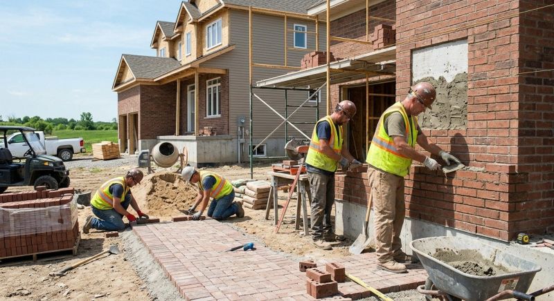 Masonry Steps Installation in Stamford, CT